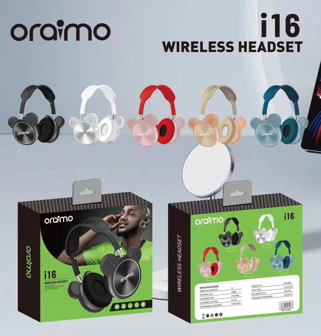 Oraimo - Stereo Wireless Headset