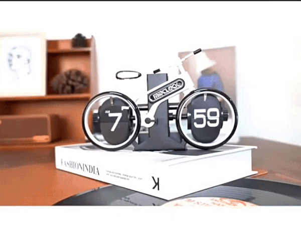 Bicycle Flip Clock