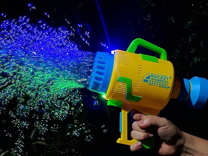 Rocket - 48-Hole Electric Bubble Machine