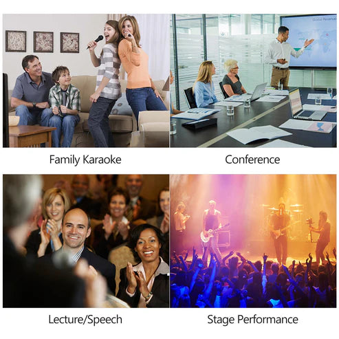 Professional Vocal Microphone Dual Use