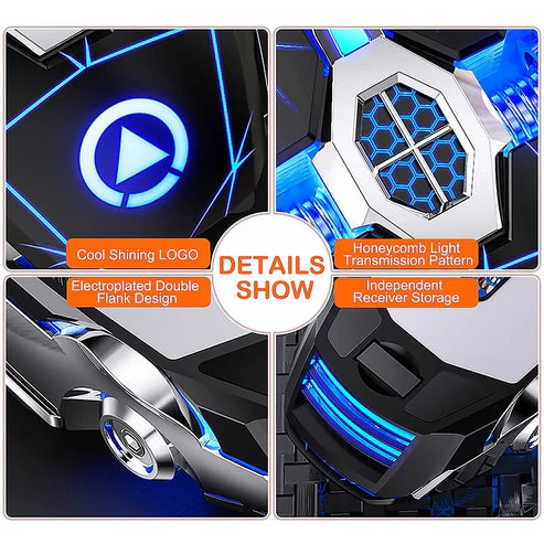 Wireless Mouse - Silver Eagle A7 Silent Silent Rechargeable