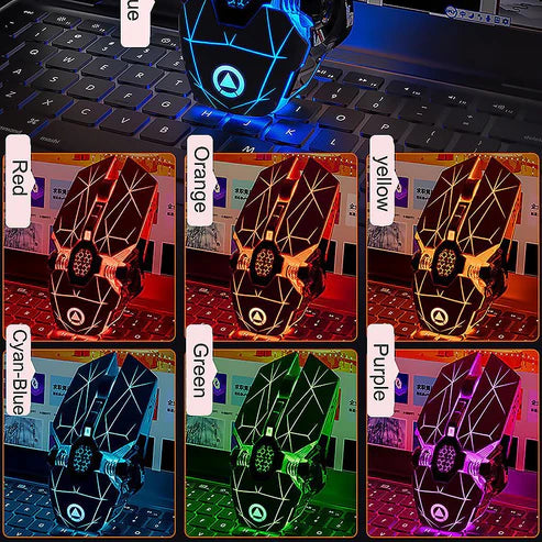 Wireless Mouse - Silver Eagle A7 Silent Silent Rechargeable