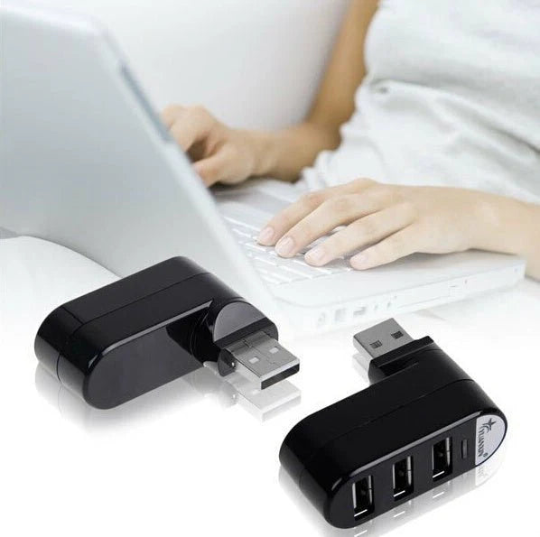 High Speed Expansion Hub USB Splitter USB Hub Splitter Multi-Interface Spin Color 2.0