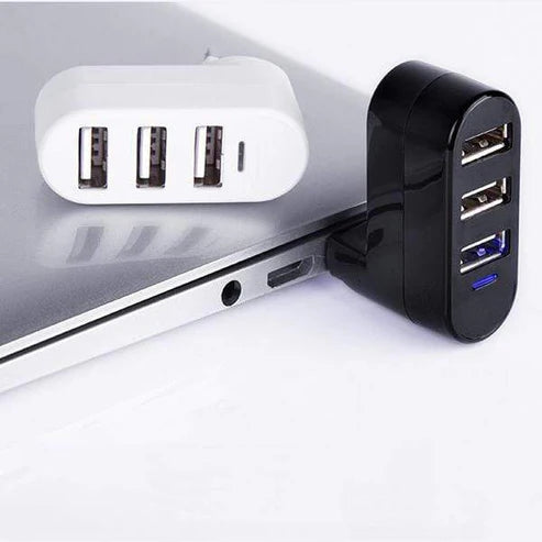 High Speed Expansion Hub USB Splitter USB Hub Splitter Multi-Interface Spin Color 2.0