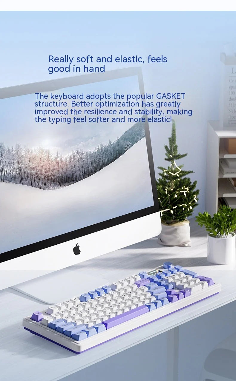 Wireless Bluetooth Mute Keyboard
