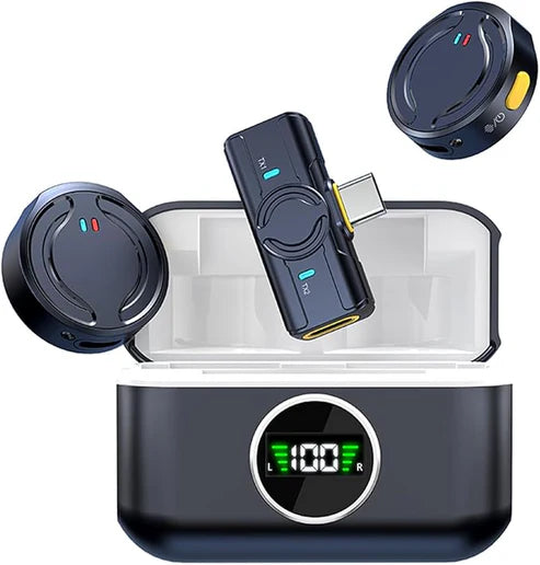 Wireless Microphone With Charging Cabin